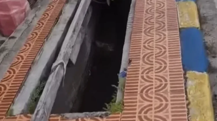Membahayakan Pejalan Kaki,Besi Penutup Got Trotoar Diduga Dicuri