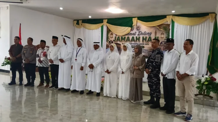Jamaah Haji Kepulauan Aru Tiba dengan Selamat di Dobo