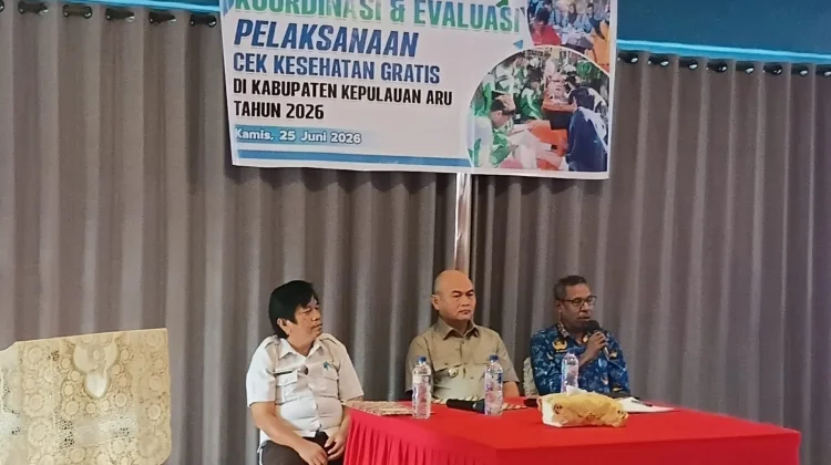 Bupati Aru Resmi Membuka Kegiatan Cek Kesehatan Gratis Tahun 2026