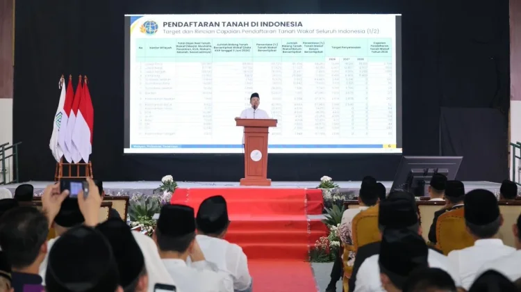 Menteri Nusron Apresiasi Peningkatan Sertipikasi Tanah Wakaf