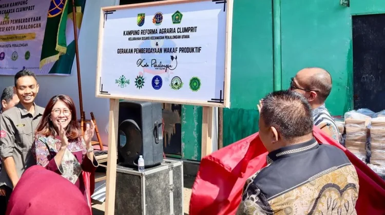 ATR/BPN Resmikan Kampung Reforma Agraria di Pekalongan