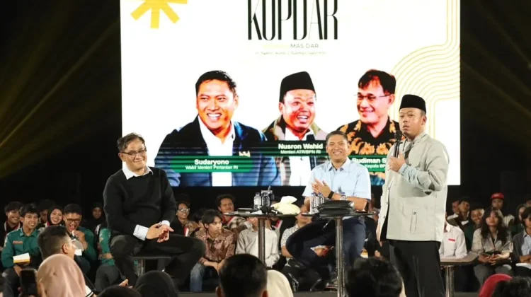Menteri Nusron: Kebijakan yang Baik Berawal dari Aspirasi Masyarakat