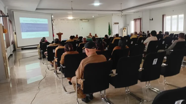 Panitia Matangkan Kebijakan Musyawarah Adat Aru sebelum Turun Desa