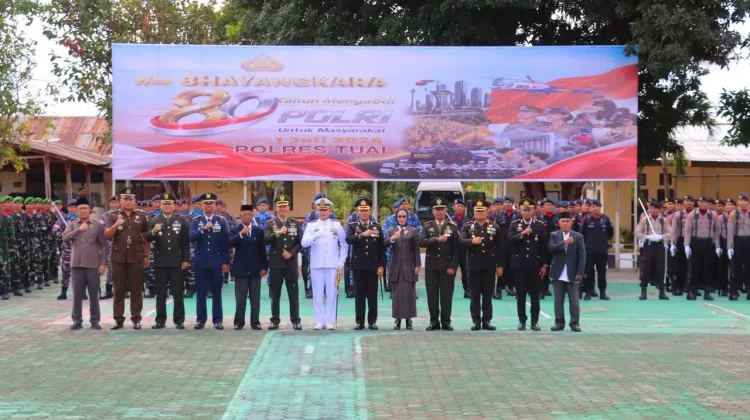 Peringati HUT Bhayangkara ke-80, Polri Berkomitmen Teguh Rastra Sewakottama