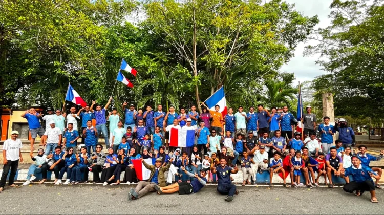 Minim Jumlah namun Fans Prancis di Kepulauan Kei Tetap Solid