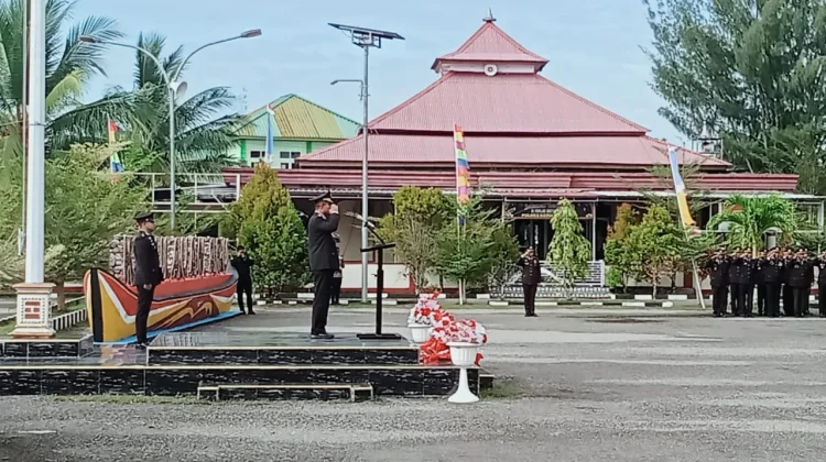 Polres Aru Gelar Upacara Peringati Hari Bhayangkara ke-80 tahun 2026