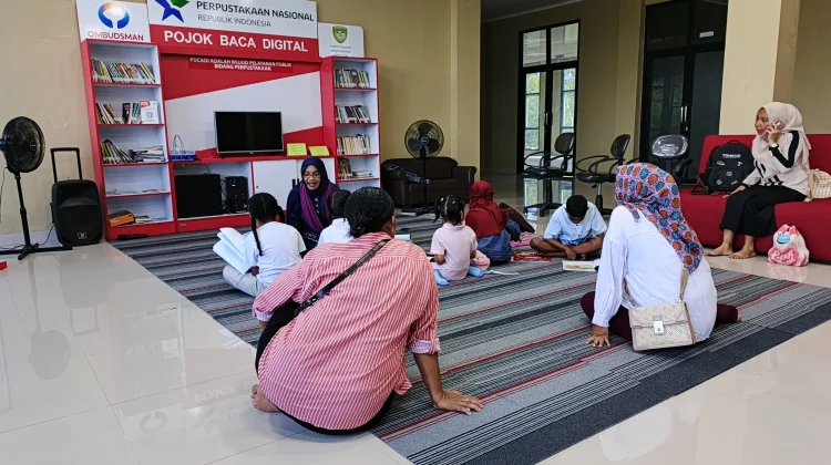 Perpustakaan Jadi Ruang Edukasi Anak lewat Buku Cerita