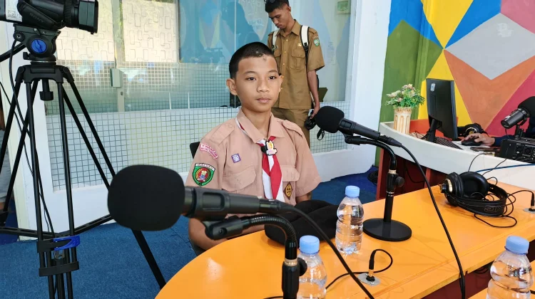 Impian sejak SD Terwujud, Jilbert Wakili Maluku Tenggara di Jambore Nasional