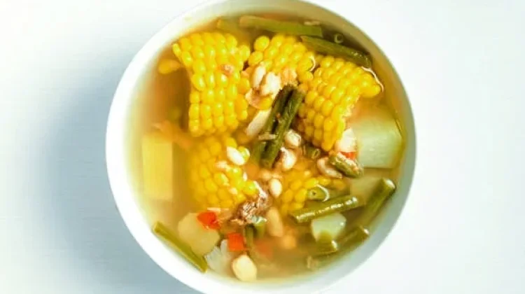 Sayur asem,menu makan siang murah dan lezat