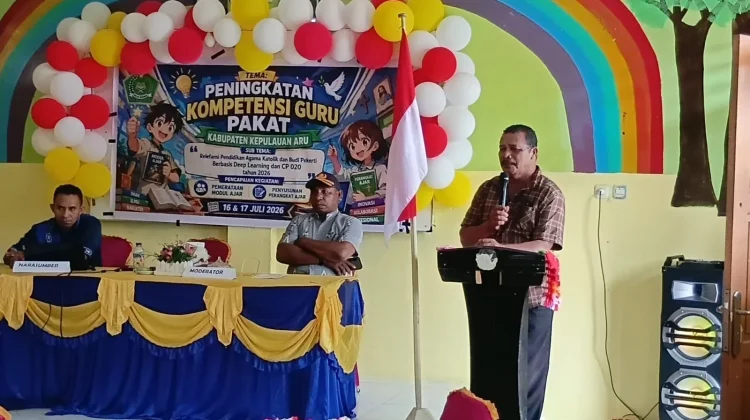 Peningkatan Kompetensi Guru PAKAT Aru Bahas Penyusunan Perangkat Ajar