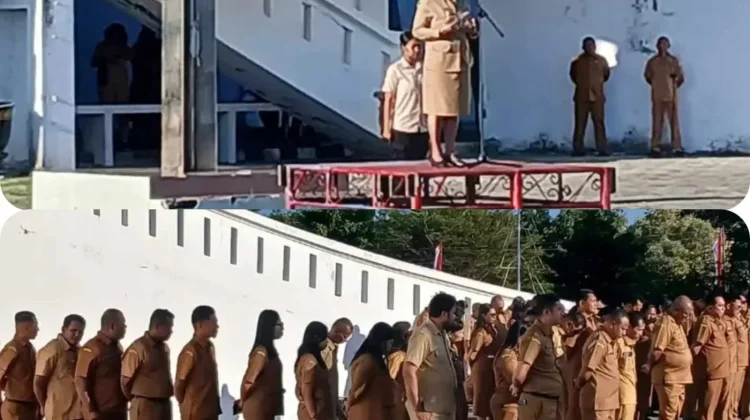 Wakil Bupati Pimpin Apel Gabungan Tingkatkan Disiplin Birokrasi