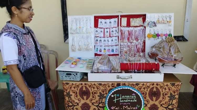 UMKM Hanarun Handmade Sulap Cangkang Laut Jadi Produk Bernilai Ekonomi