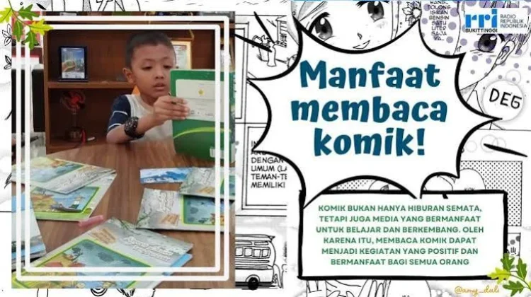 Membaca Buku Komik, Memiliki Manfaat Kepada Anak - Anak