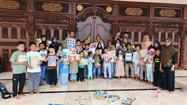 Dispusip Kota Tual Gelar Membaca Buku Serentak Peringati Hari Anak Nasional ke-42