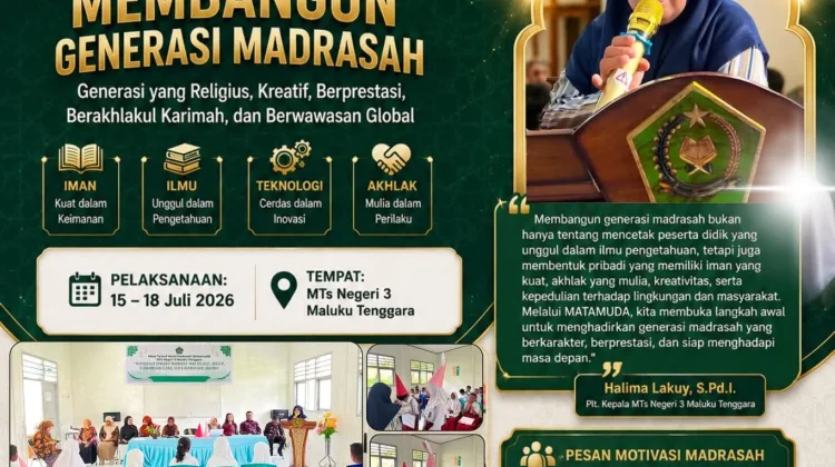 Matsanetig Cetak Generasi Cerdas, Berakhlak dan Berkarakter Islami