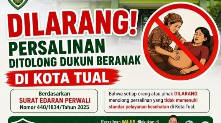 Dinas Kesehatan Imbau Persalinan Ditolong Tenaga Kesehatan Demi Keselamatan Ibu