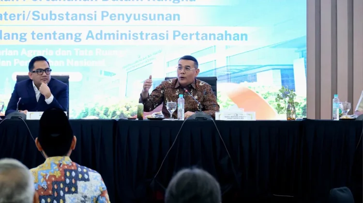 ATR/BPN dan Komisi II DPR RI Bahas RUU Administrasi Pertanahan
