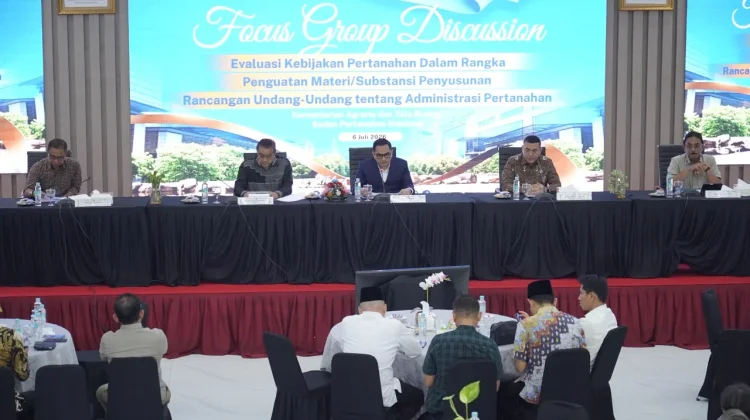 RUU Administrasi Pertanahan Perkuat Sistem Pertanahan Nasional
