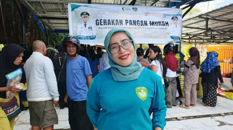 Gerakan Pangan Murah Kembali Digelar, Pemkot Tual Terapkan Sistem Nomor Antrean
