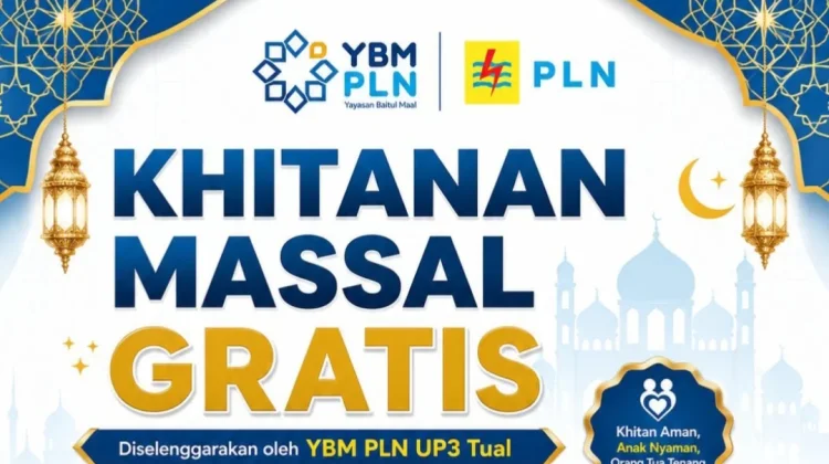 Khitanan Massal PLN UP3 Tual Prioritaskan Penerima Zakat