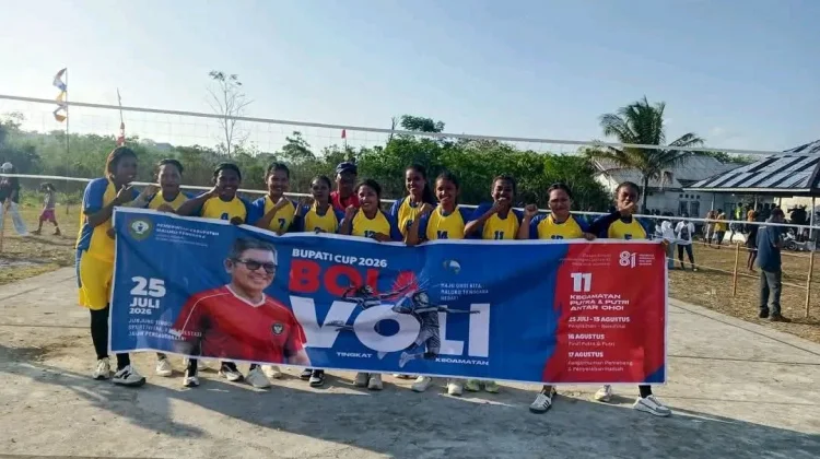 Tim Voli Putri Ohoi Semawi Lolos ke Babak Gugur Bupati Cup 2026 Tingkat Kecamatan