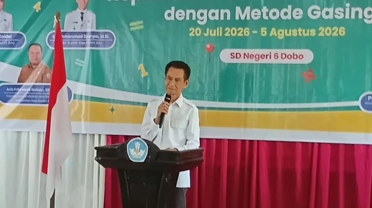Pelatihan Metode Gasing di Kepulauan Aru Resmi Ditutup Wabup Aru