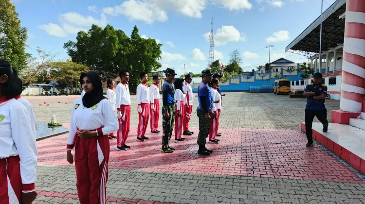 Latihan Paskibraka Kota Tual Berjalan Intensif jelang HUT RI ke-81