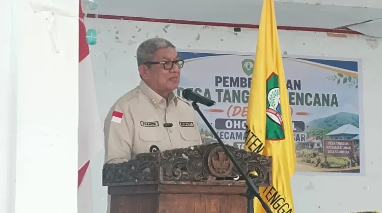 Bupati Maluku Tenggaea Minta BPBD Tertibkan Aset Kebencanaan