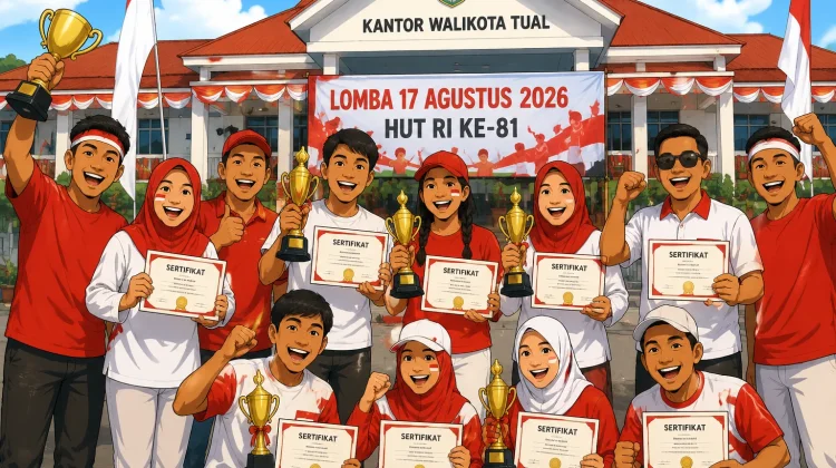 Piala dan Sertifikat Disiapkan untuk Pemenang Lomba