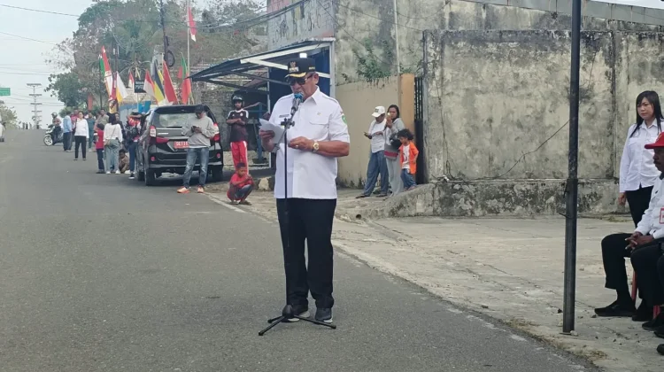 Bupati Thaher: Gerak Jalan Bentuk Karakter dan Disiplin Generasi Muda