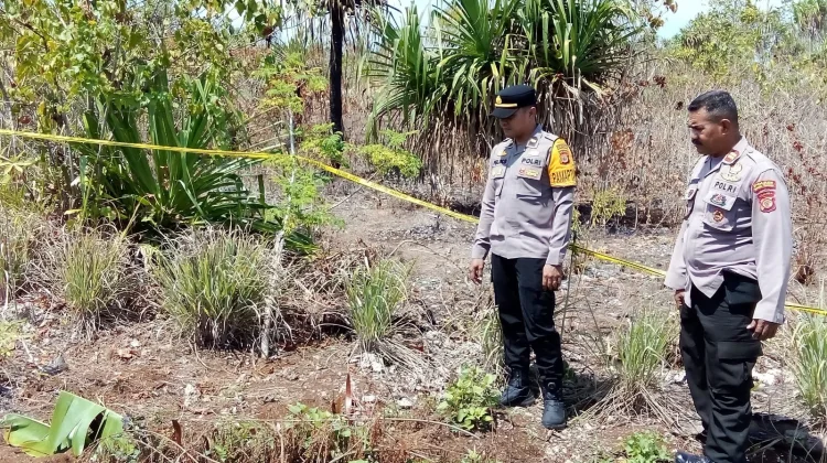 Polres Malra Respon Cepat Temuan Diduga Bom Dari Masa Perang Dunia