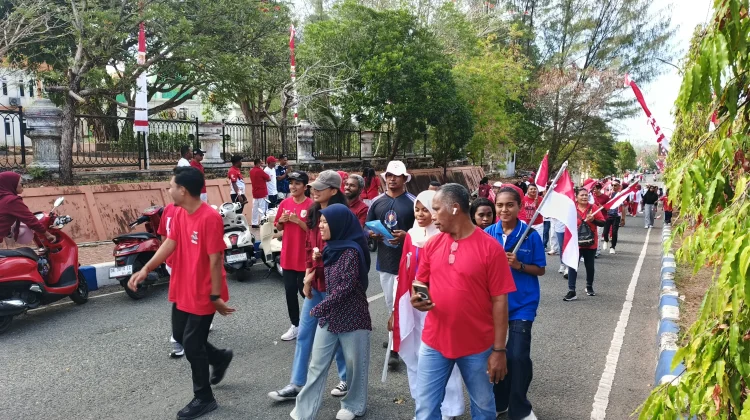 Walikota Tual Imbau Peserta Kirab Remaja Jaga Ketertiban & Semangat Kebersamaan