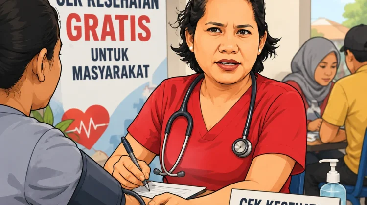 Puskesmas Tamedan Dorong GPM dan Cek Kesehatan Digelar Rutin
