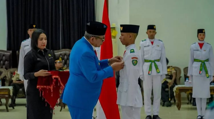 Bupati Thaher: Paskibra Adalah Sekolah Kepemimpinan Generasi Muda