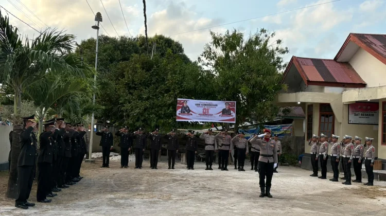 Peringati HUT RI, Personil Polres Malra Diminta Mengenang Jasa Pahlawan