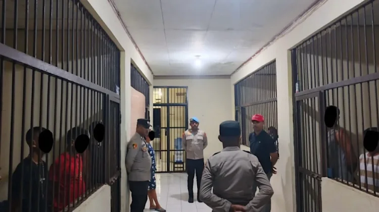 Piket Fungsi Polres Kepulauan Tanimbar Perketat Pengawasan Ruang Tahanan
