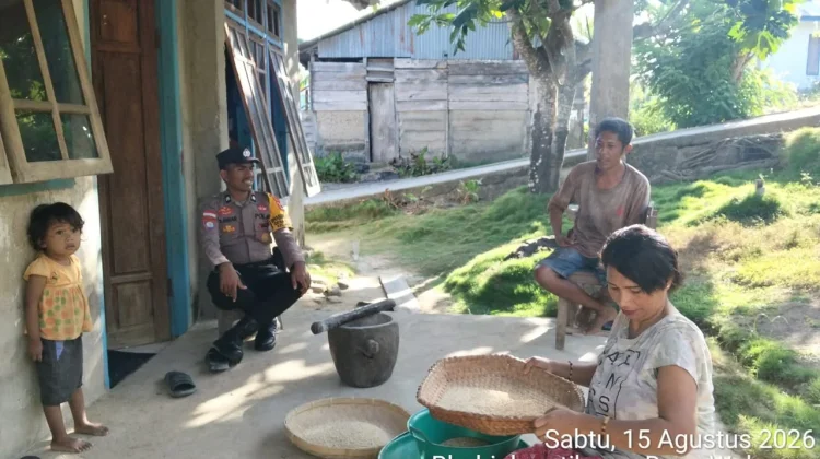 Bhabinkamtibmas Wulmasa Intensifkan Kegiatan DDS Ajak Warga Jaga Kamtibmas