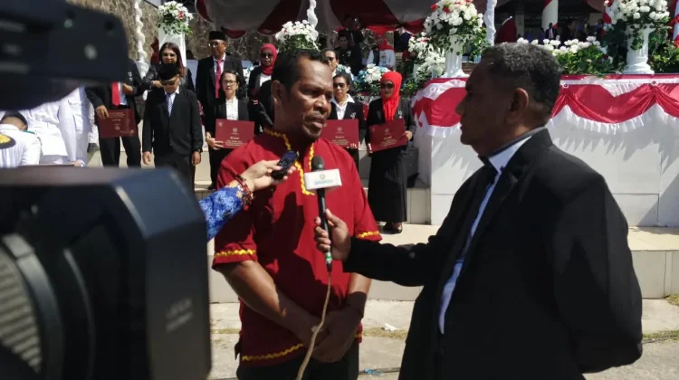 Novy Lerubun: Tugas Paskibra Bukan Akhir, tapi Awal Pengabdian