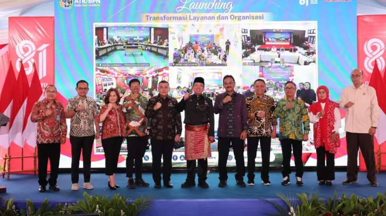 ATR/BPN Luncurkan Tiga Transformasi Layanan di HUT ke-81 RI