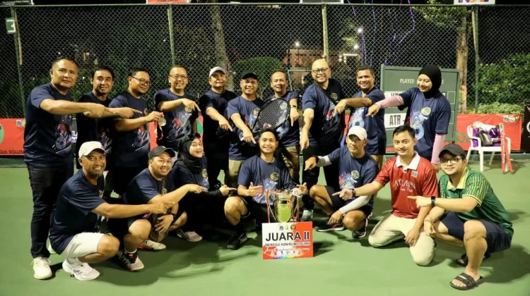 Kementerian ATR/BPN Raih Juara II Turnamen Tenis Piala Gubernur DKI 2026