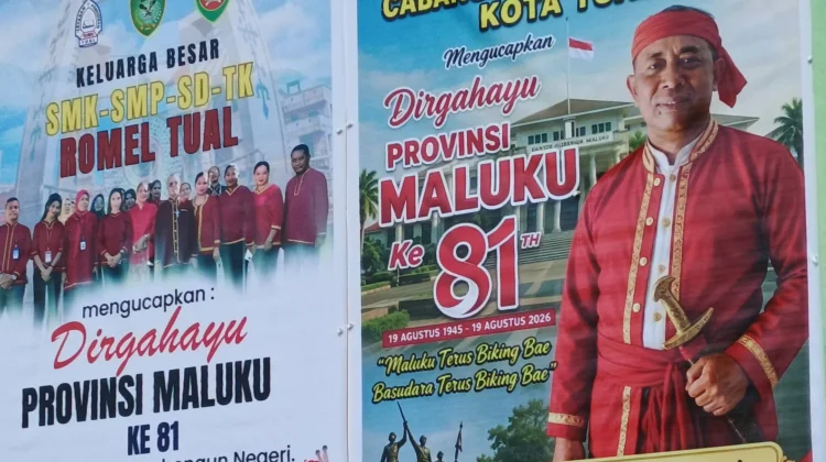 HUT ke-81 Provinsi Maluku Jadi Momentum Perkuat Pembangunan Daerah