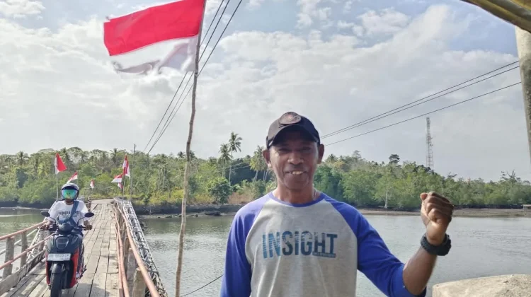 Perbaikan Jembatan dan BBM Jadi Harapan Warga Rumadian di Momentum Kemerdekaan