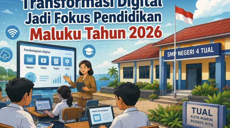 Transformasi Digital Jadi Fokus Pendidikan Maluku Tahun 2026