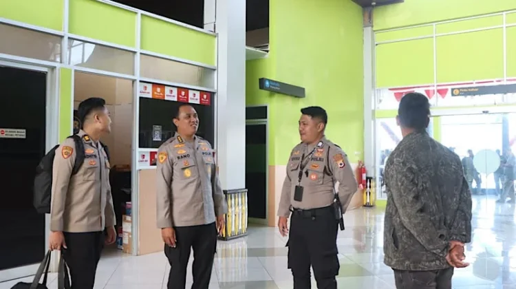 Kapolres Kepulauan Tanimbar Jemput Tim Supervisi Rojianstra SSDM Polri diBandar