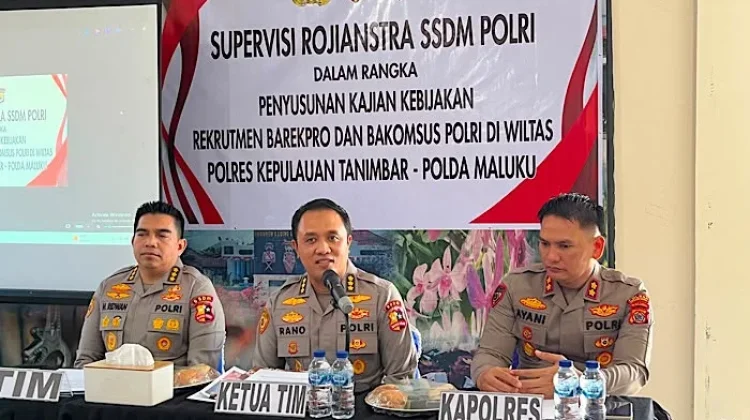 Tim Supervisi SSDM Polri gelar kajian strategis di Polres Kepulauan Tanimbar