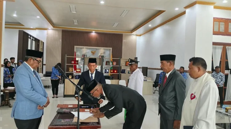 Sekretaris Damkar Baru Diminta Perkuat Pencegahan Kebakaran di Malra