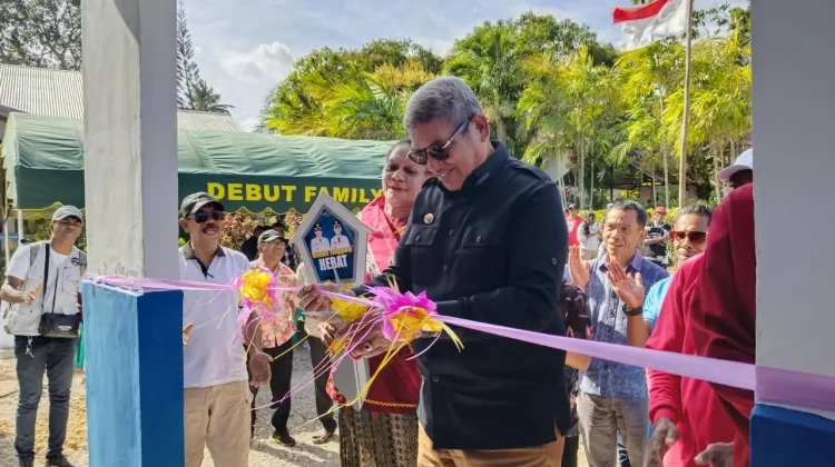 Empat Rumah Bantuan Pemkab Malra Rampung dan Siap Dihuni