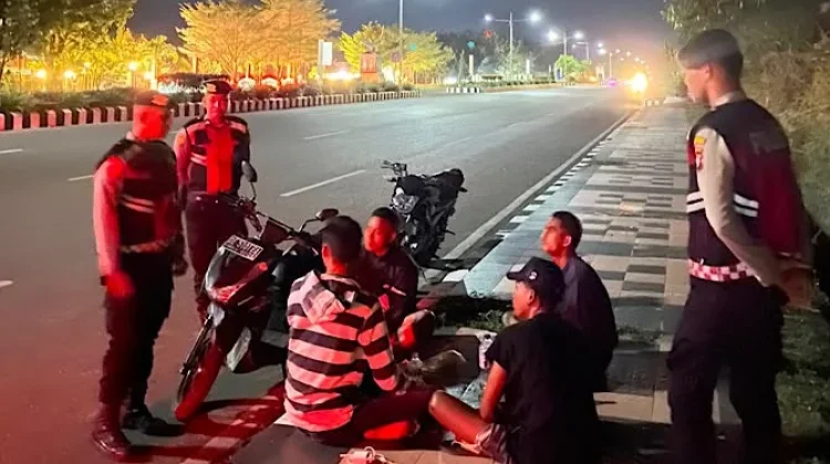 Sat Samapta Polres Kepulauan Tanimbar Intensifkan Patroli Malam pada Jam Rawan