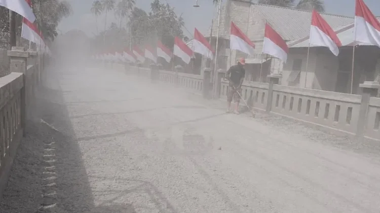 Masyarakat Ohoi Wirin Keluhkan Debu Jalan Provinsi di ohoi wirin , kab Malra