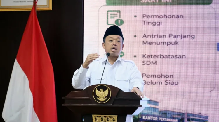 Menteri ATR/BPN Tanamkan Semangat Bekerja Mempermudah Rakyat